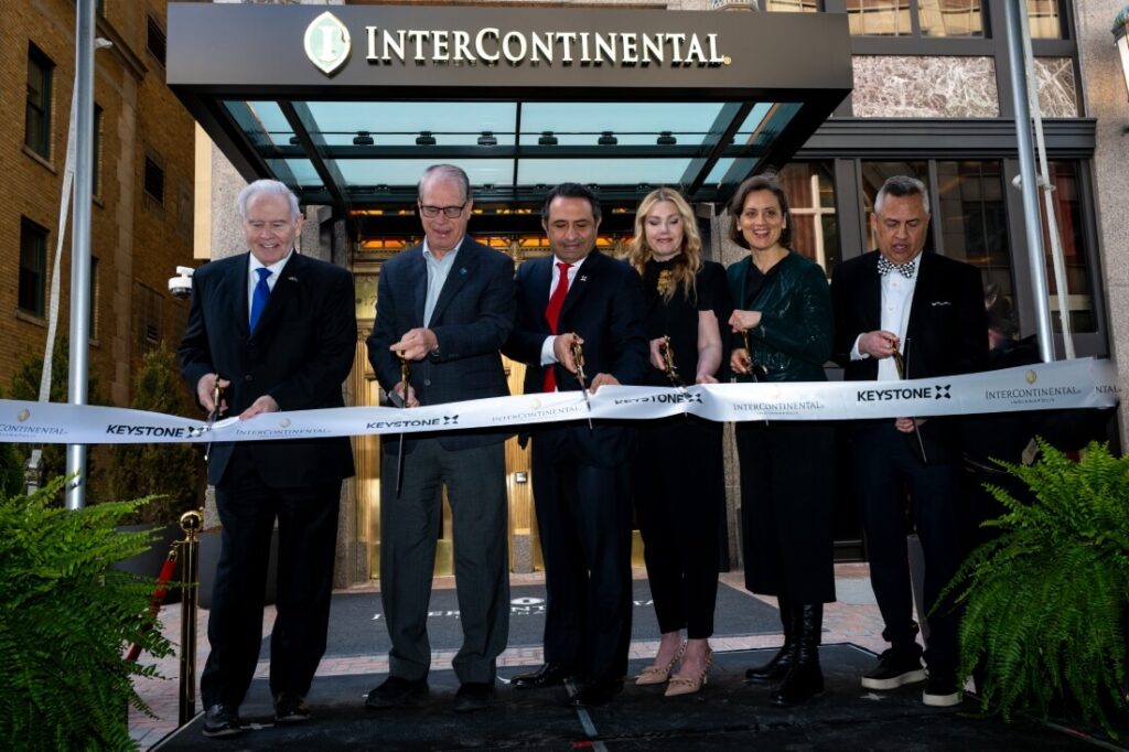 Ribbon Cutting Celebrates Opening of InterContinental Indianapolis Hotel